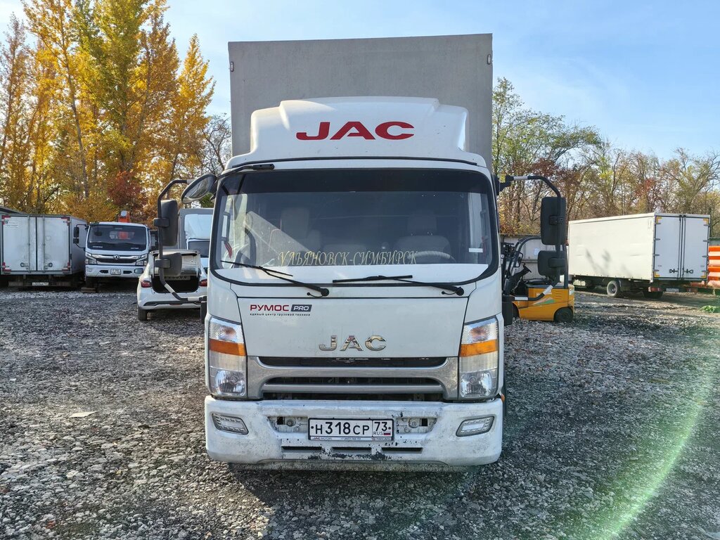 Новый завод 3008 на шасси JAC N120 Бортовой 3008D4 Новый завод — Б/У, 2023 г.