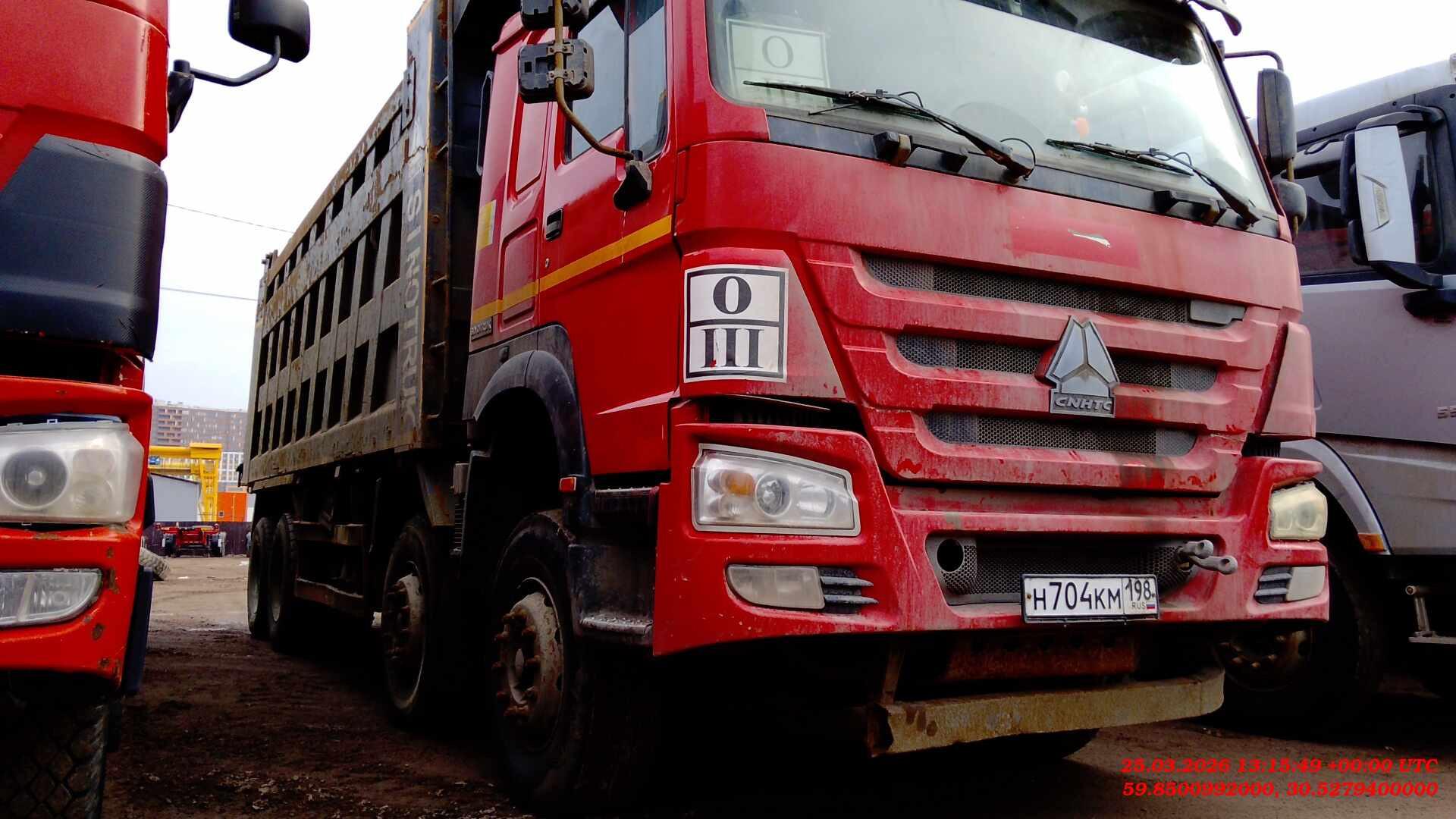 Howo ZZ3407S3867E — Б/У, 2022 г. (Санкт-Петербург, 166091 км)