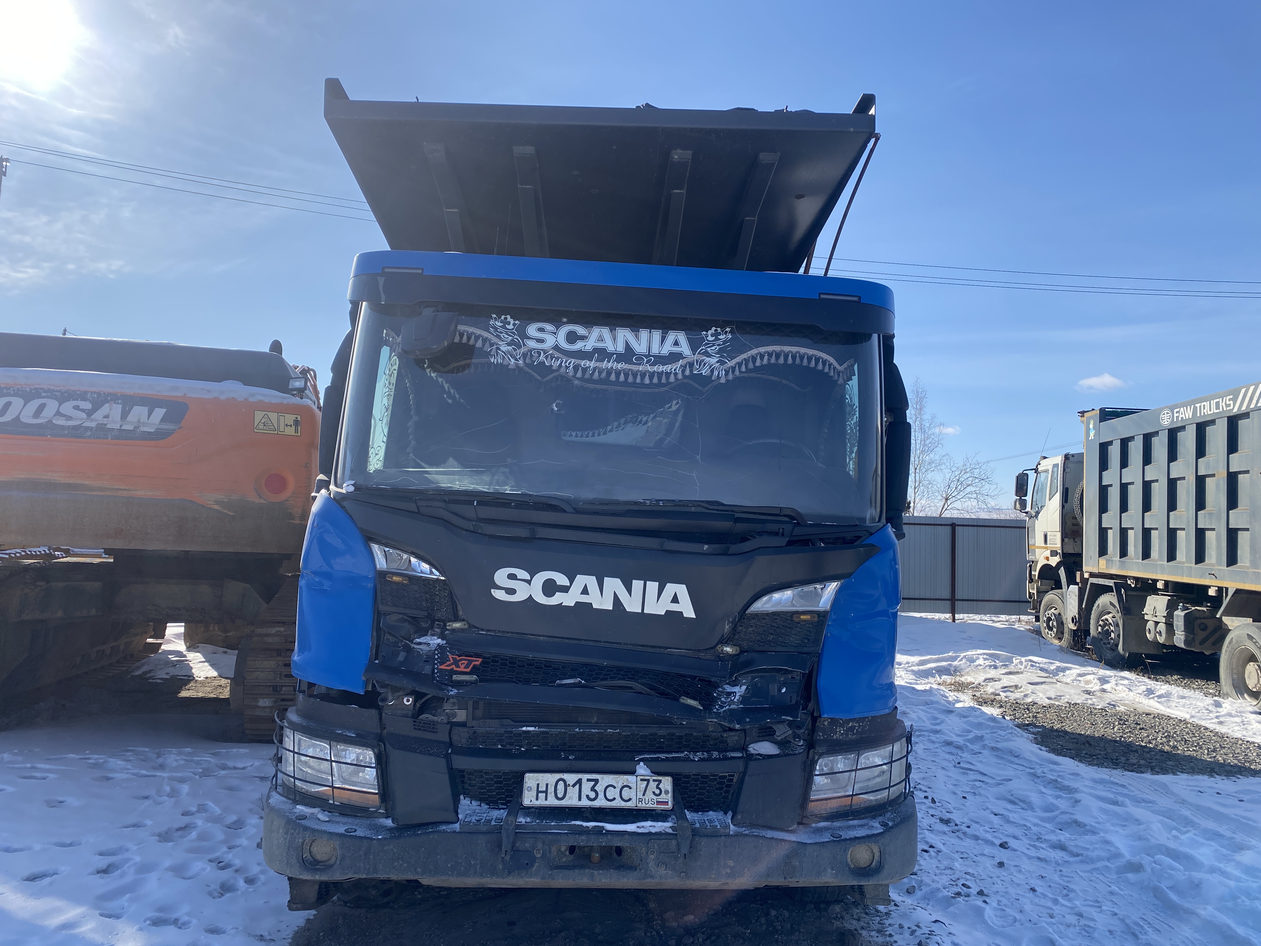 Scania P 8x4 Самосвал 440B8X4HZ — Б/У, 2021 г.