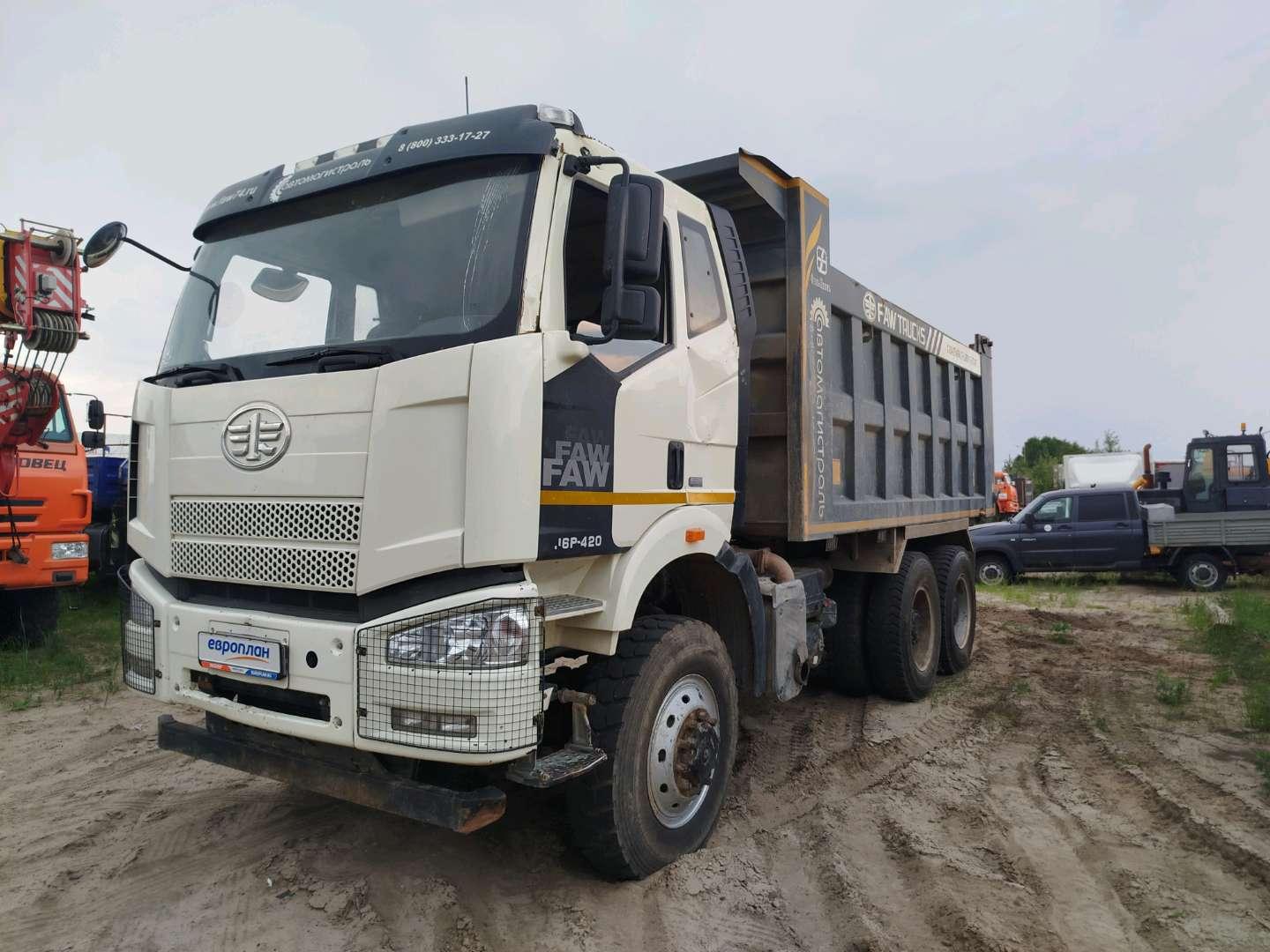 FAW (First Automotive Works) J6 6x6 CA3250P66K24L1TE5 — Б/У, 2023 г. (Солнечный, 133146 км)