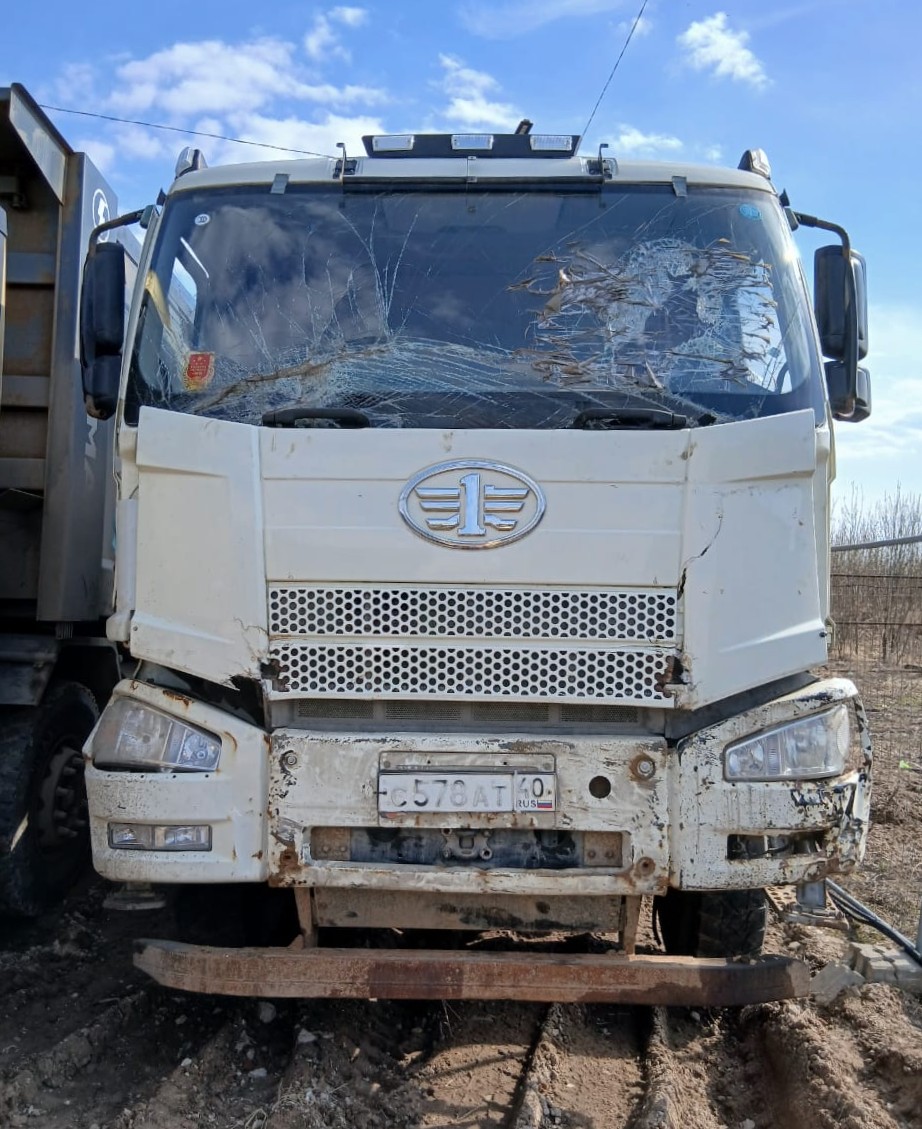 FAW J6 8x4 Самосвал СА3310Р66K24T4E5 — Б/У, 2023 г.