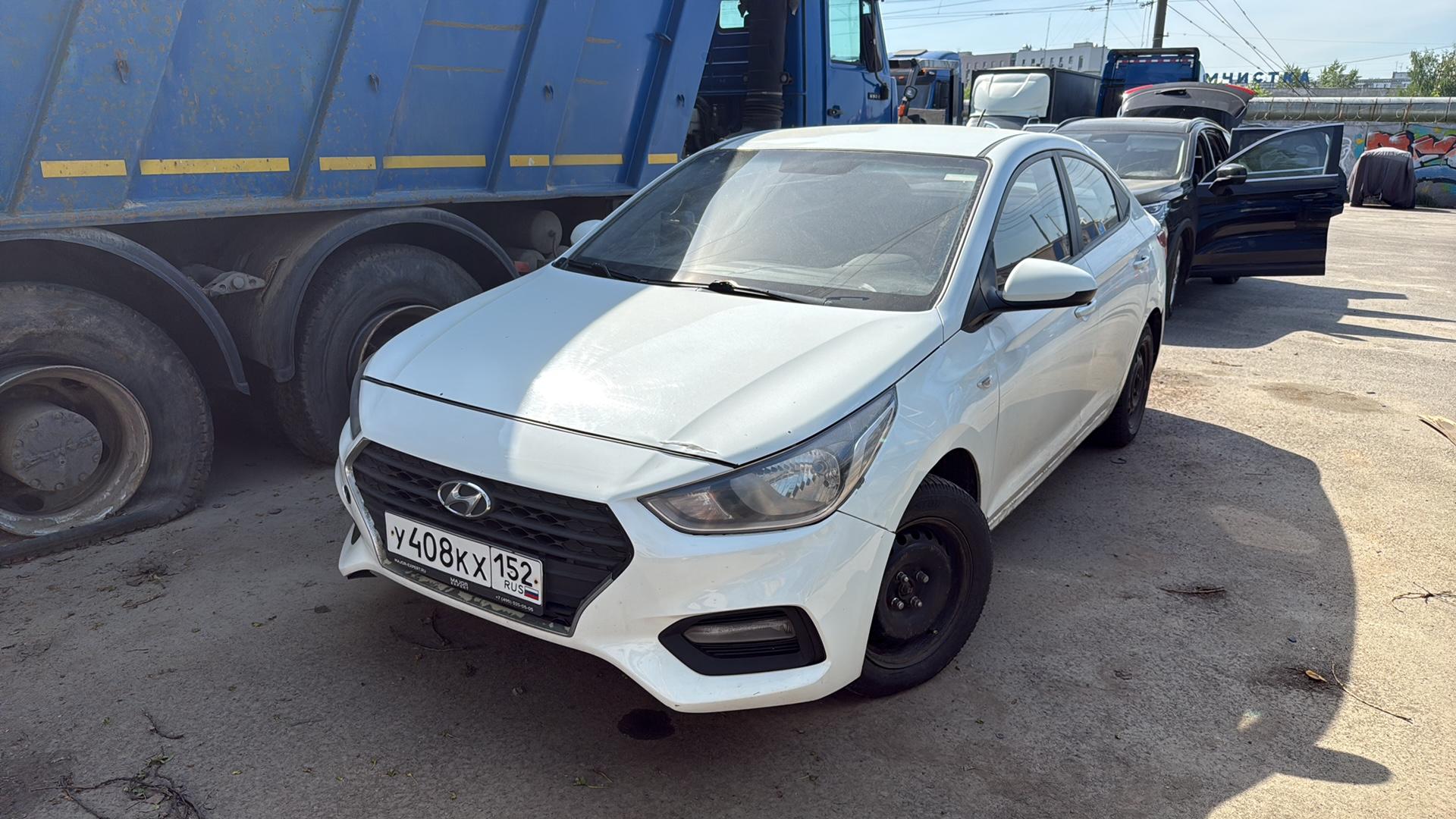 Hyundai Solaris — Б/У, 2019 г. (Нижегородская область, 294625 км)