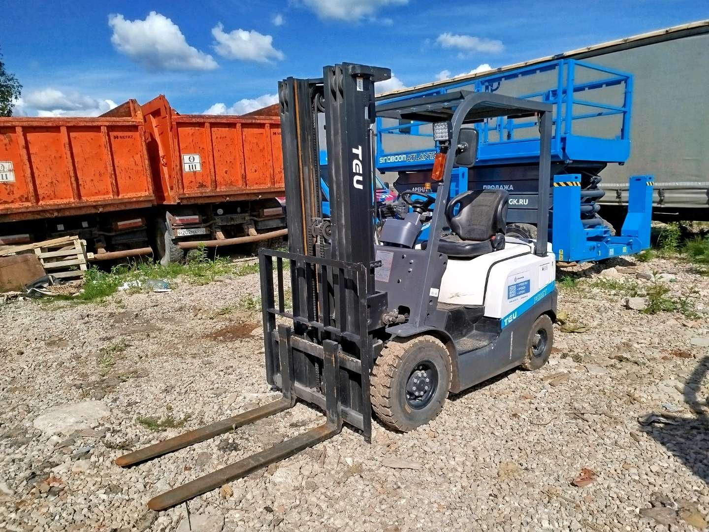 TEU FG15T — Б/У, 2022 г. (Московская область, 57 м/ч)