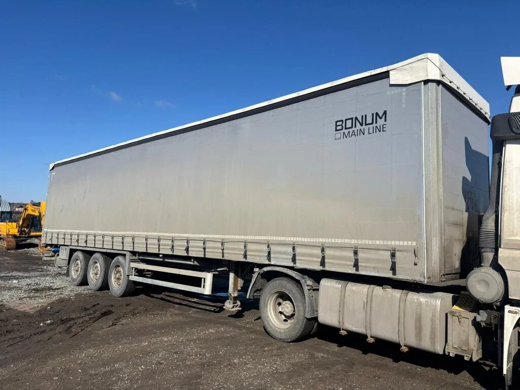 BONUM 9142 Полуприцеп шторный 914296-04 — Б/У, 2023 г.