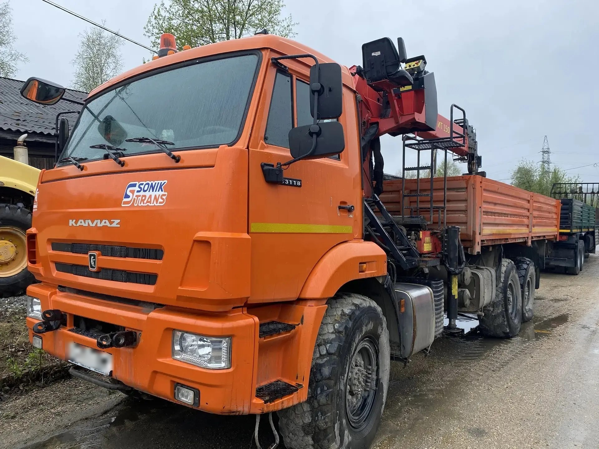КАМАЗ (КАЗ) КС-55713* на шасси КАМАЗ 43118 6x6 Автокран — Б/У, 2022 г.