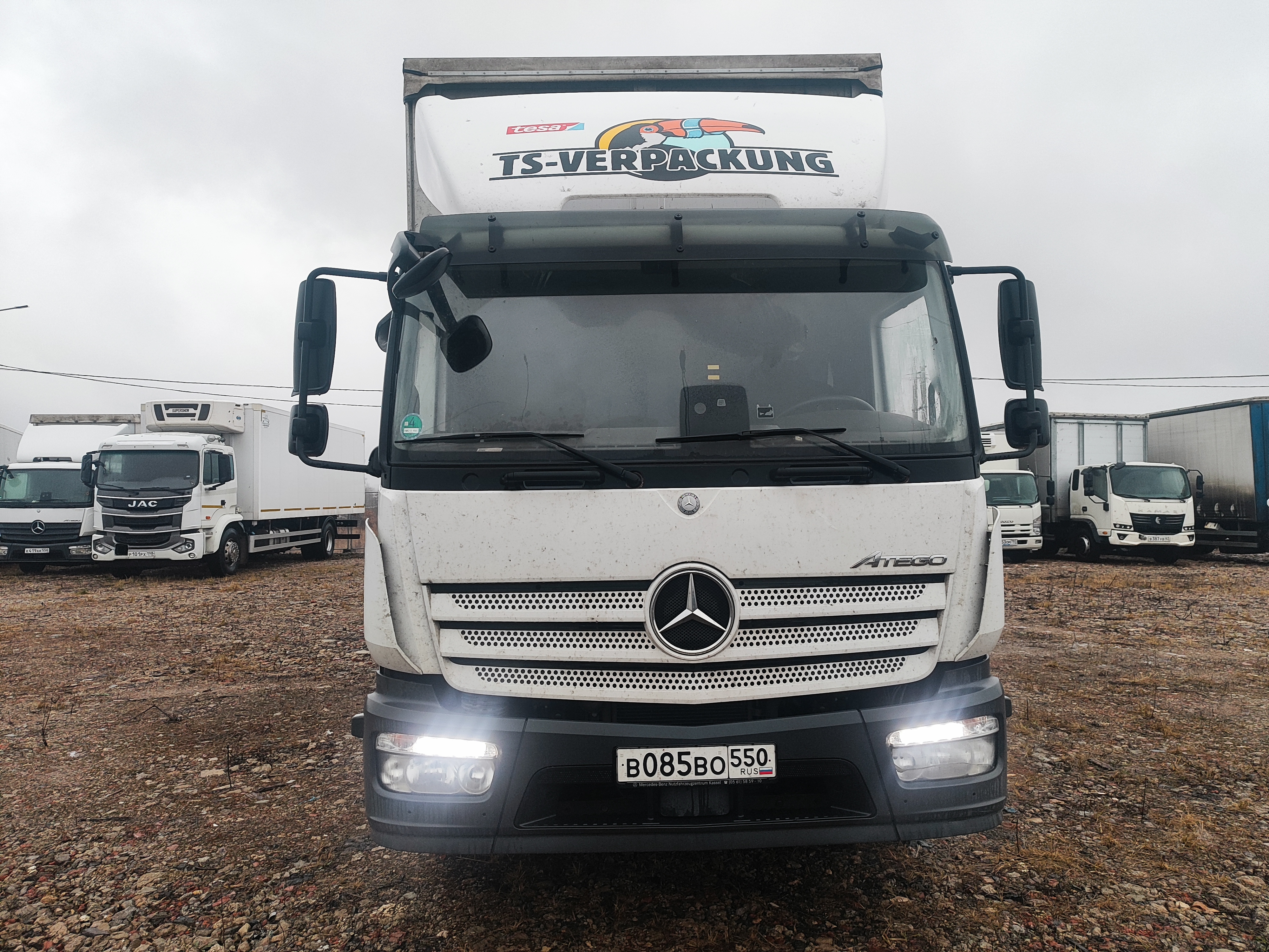 Mercedes-Benz ATEGO 4x2 Бортовой 1230 — Б/У, 2018 г.