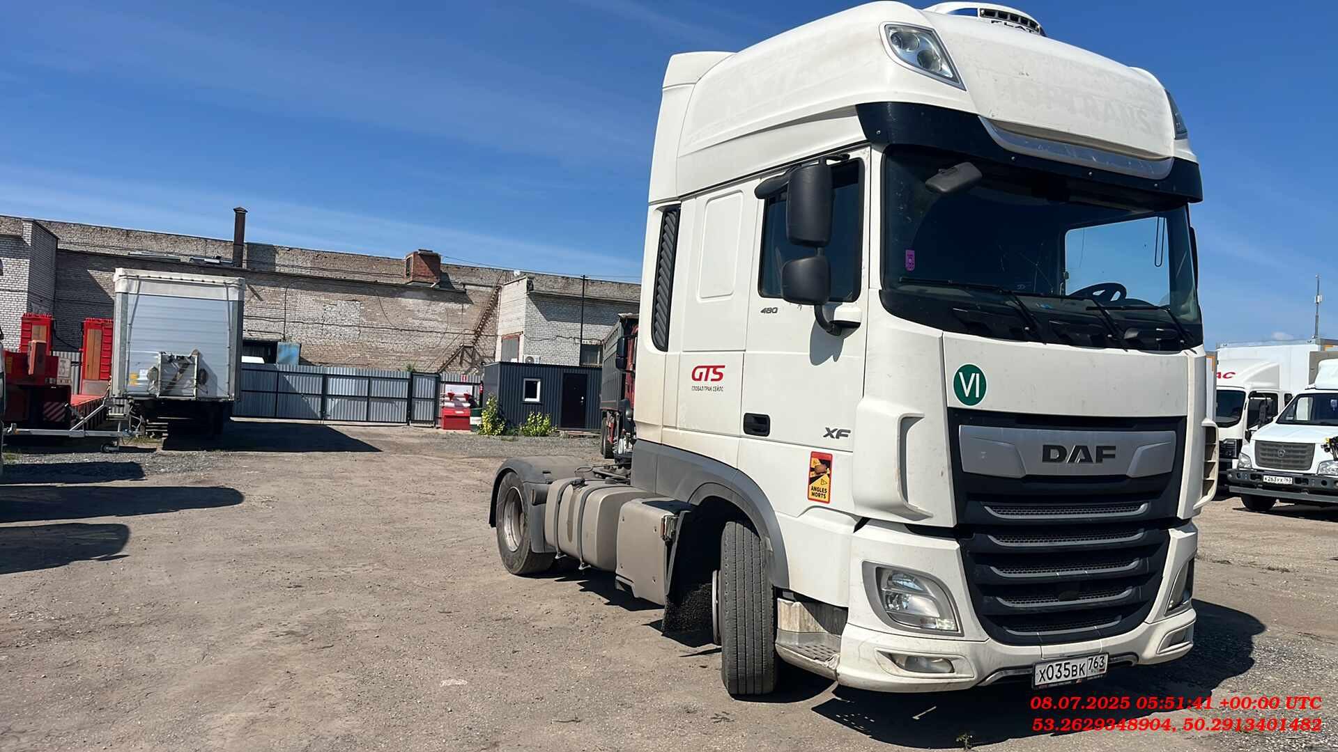 DAF XF 480 FT — Б/У, 2020 г. (Самара, 590506 км)