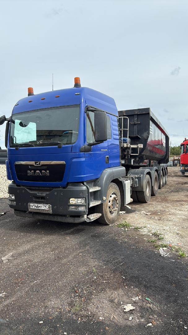 MAN TGS 33.480 6X4 BBS — Б/У, 2019 г. (Пермь, 498310 км)