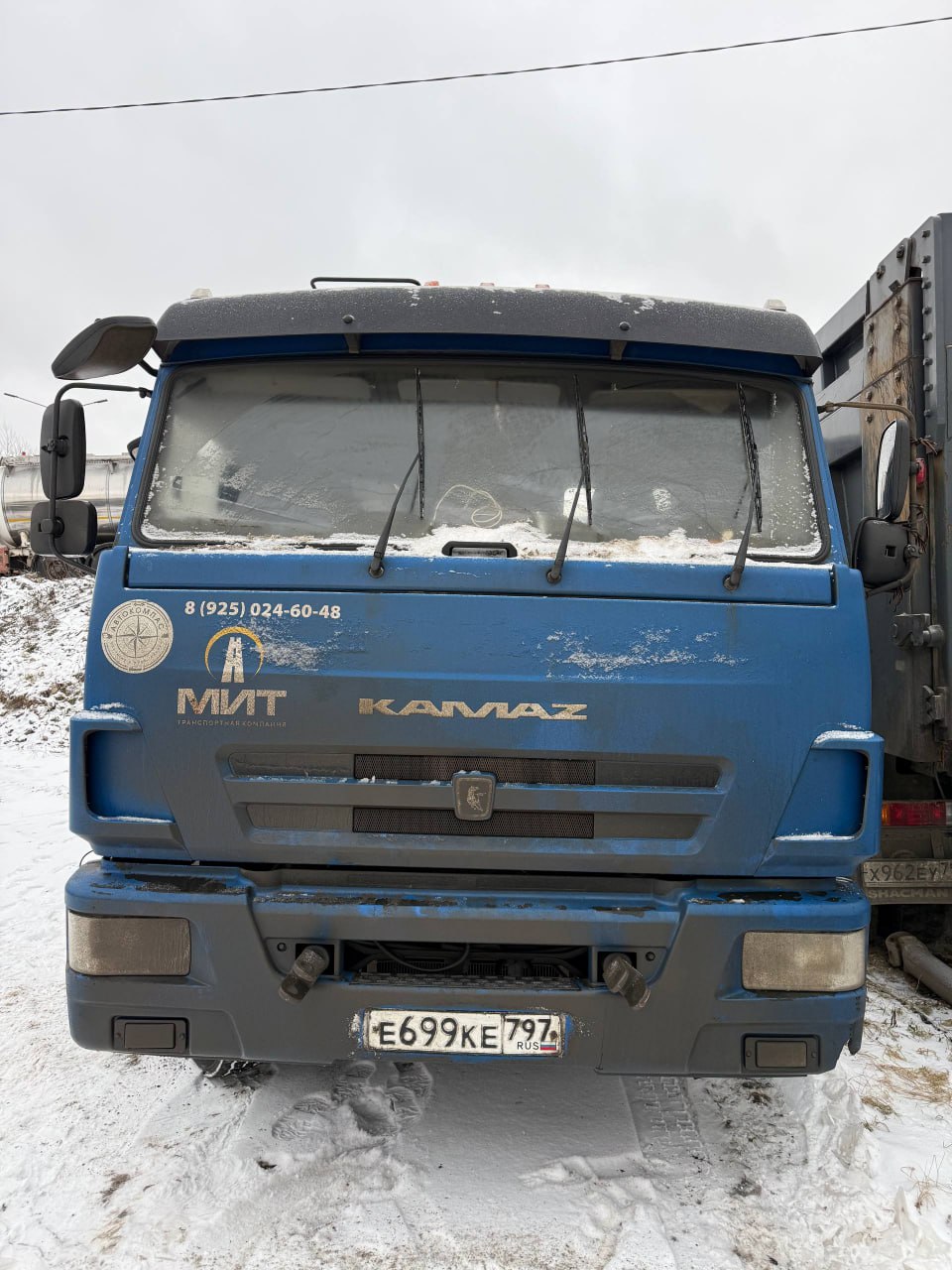АВТОФЛАГМАН 3375 на шасси КамАЗ 65117 6x4 Бортовой с КМУ 337539 — Б/У, 2021 г.