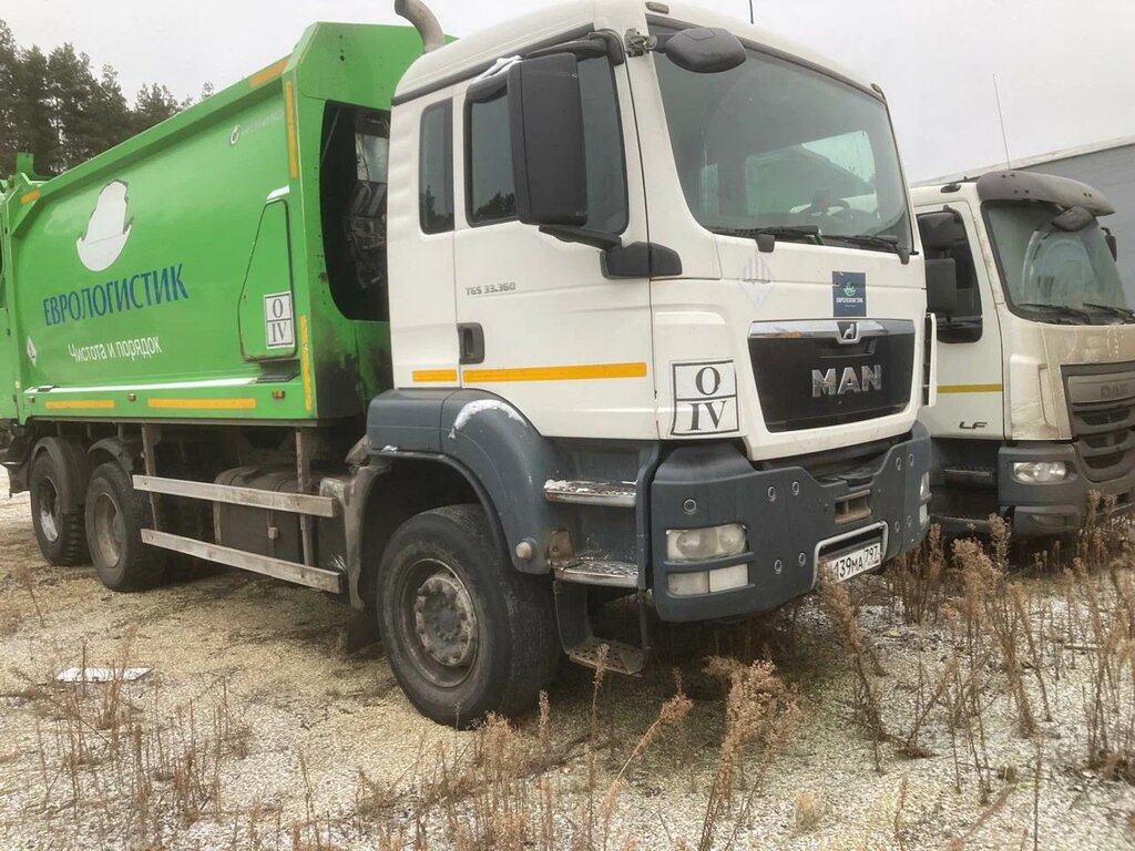 Завод специальной техники GPM на шасси MAN TGS 6x4 Мусоровоз GPM IV 22H25P — Б/У, 2018 г.