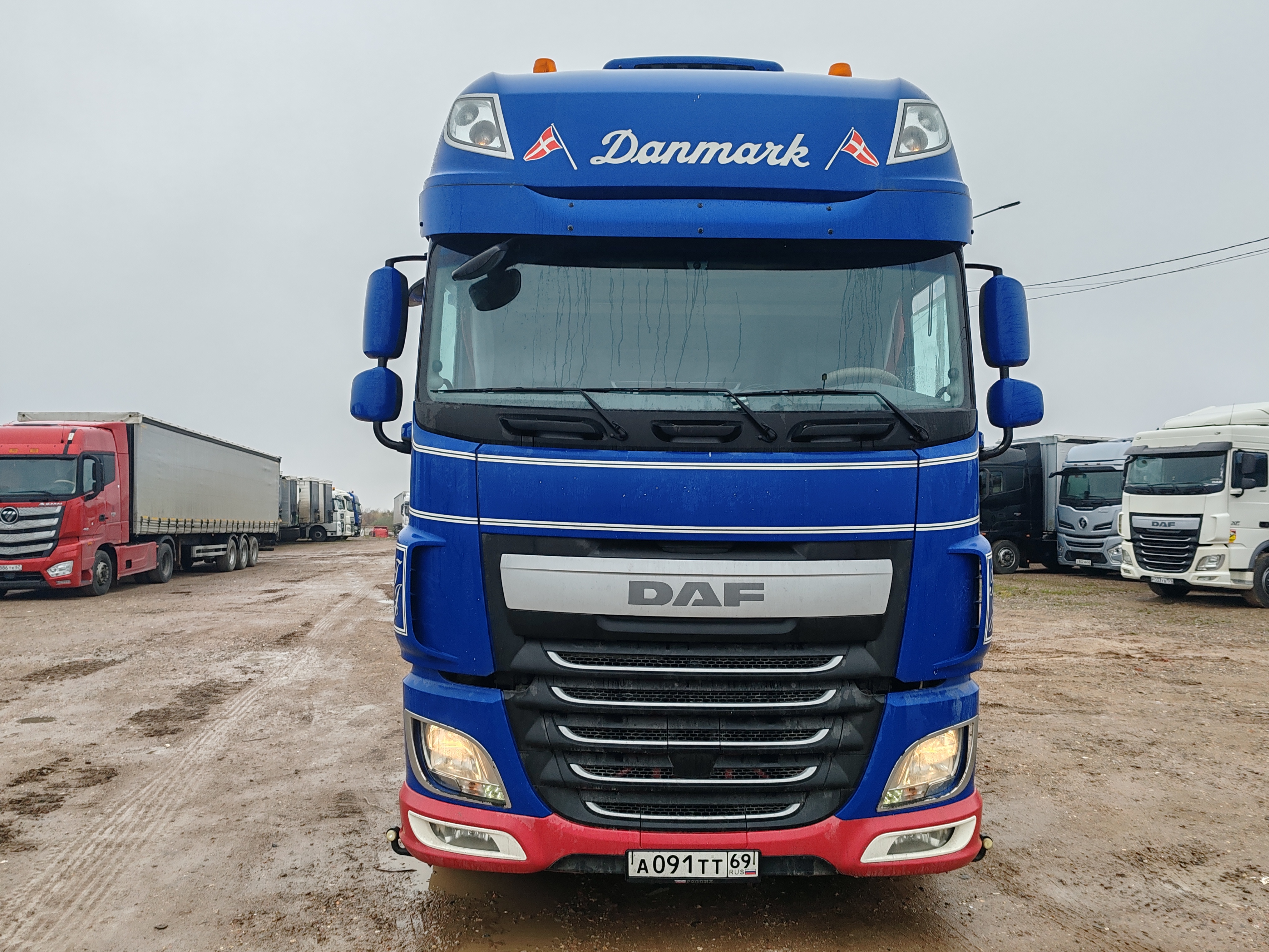 DAF XF 6x2 Седельный тягач XF 510 FTS — Б/У, 2017 г.