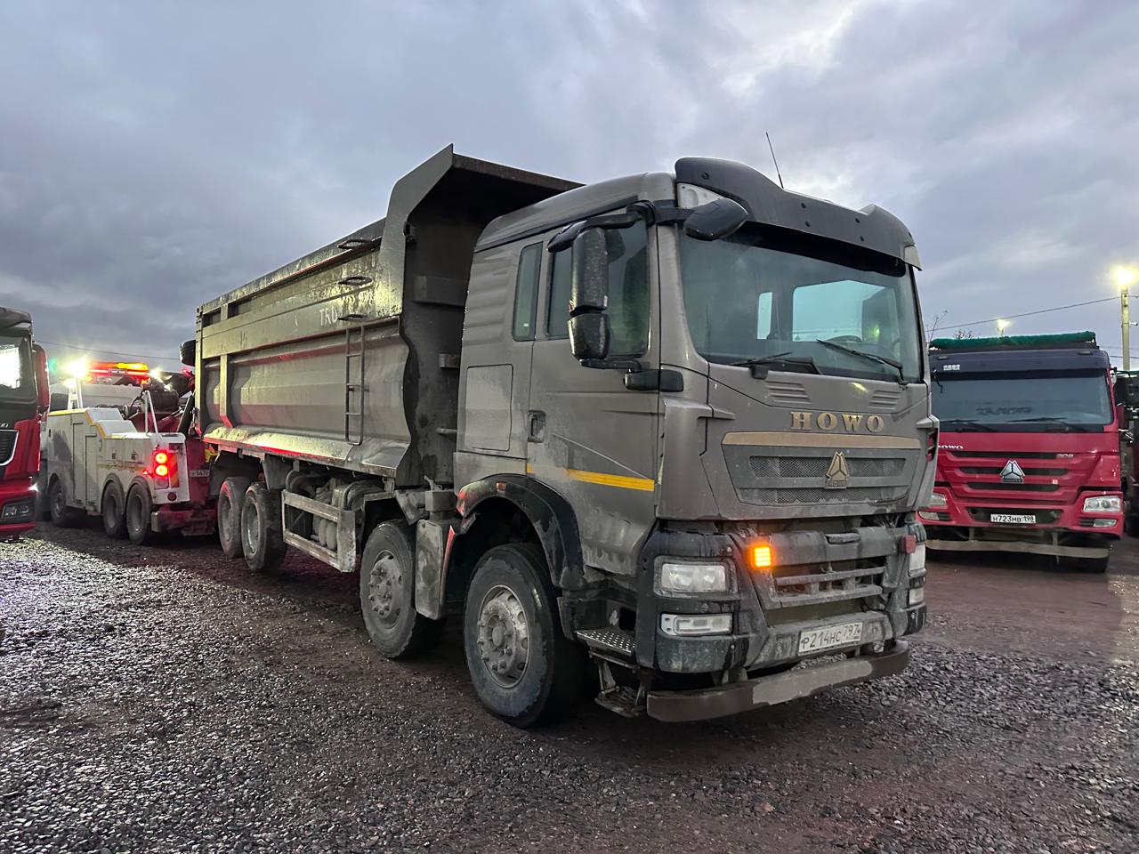 Howo T5G 8x4 Самосвал ZZ3317V386GE1 — Б/У, 2023 г.