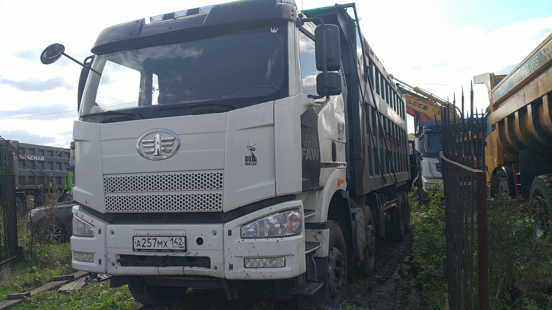 FAW (First Automotive Works) CA3310P66K24T4E5 — Б/У, 2022 г. (Новокузнецк, 283877 км)