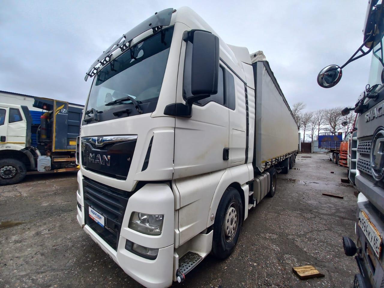 MAN TGX 18.420 4X2 BLS — Б/У, 2017 г. (Южно-Сахалинск, 622104 км)