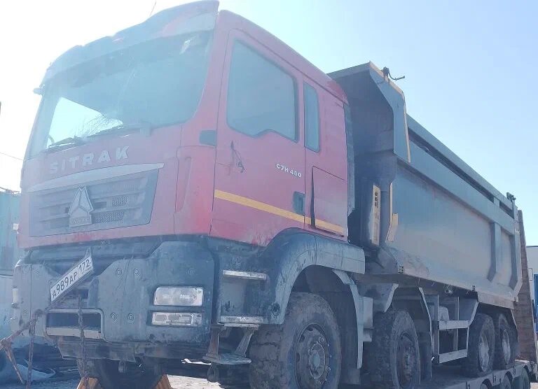 SITRAK C7H 8x4 Самосвал ZZ3316V306ME — Б/У, 2023 г.
