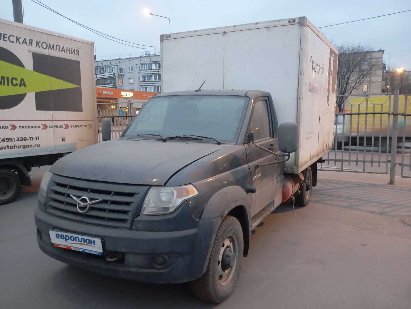 УАЗ (Ульяновский автомобильный завод, ООО) Профи однорядная кабина — Б/У, 2018 г. (Москва, 215158 км)