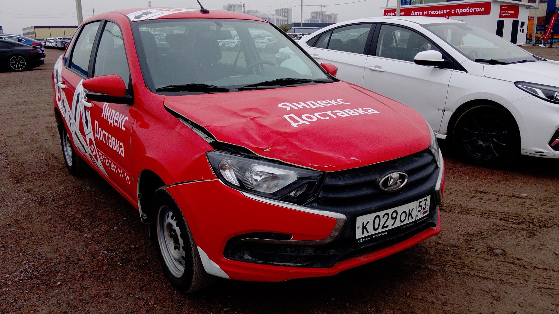 Lada Granta седан — Б/У, 2024 г. (Санкт-Петербург, 53000 км)