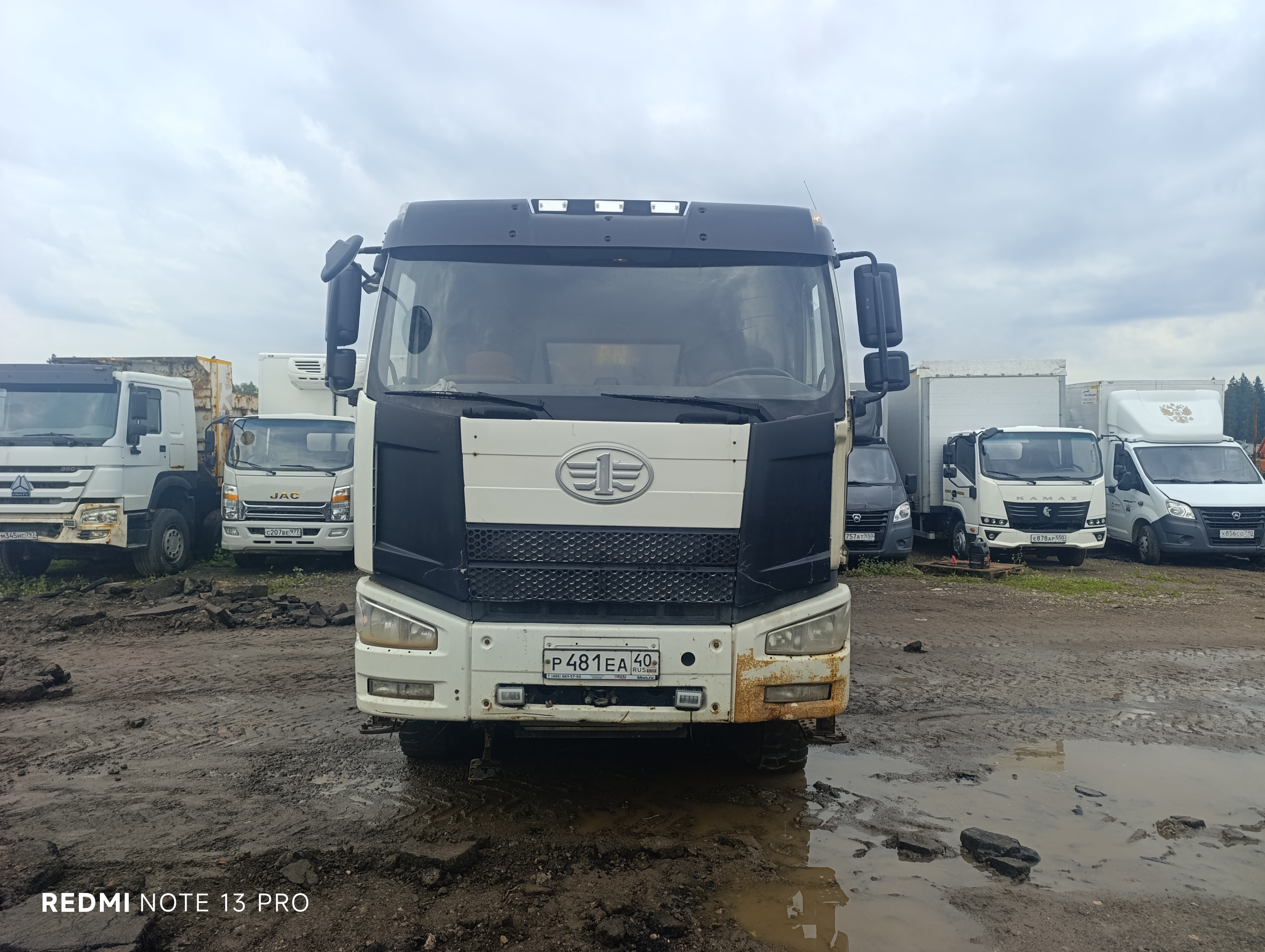 FAW J6 8x4 Самосвал СА3310Р66K24T4E5 — Б/У, 2022 г.