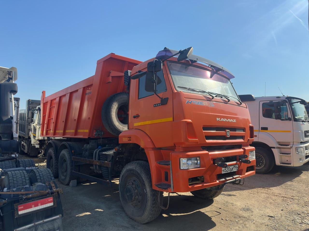 КамАЗ 6522-53 — Б/У, 2020 г. (Екатеринбург, 200000 км)