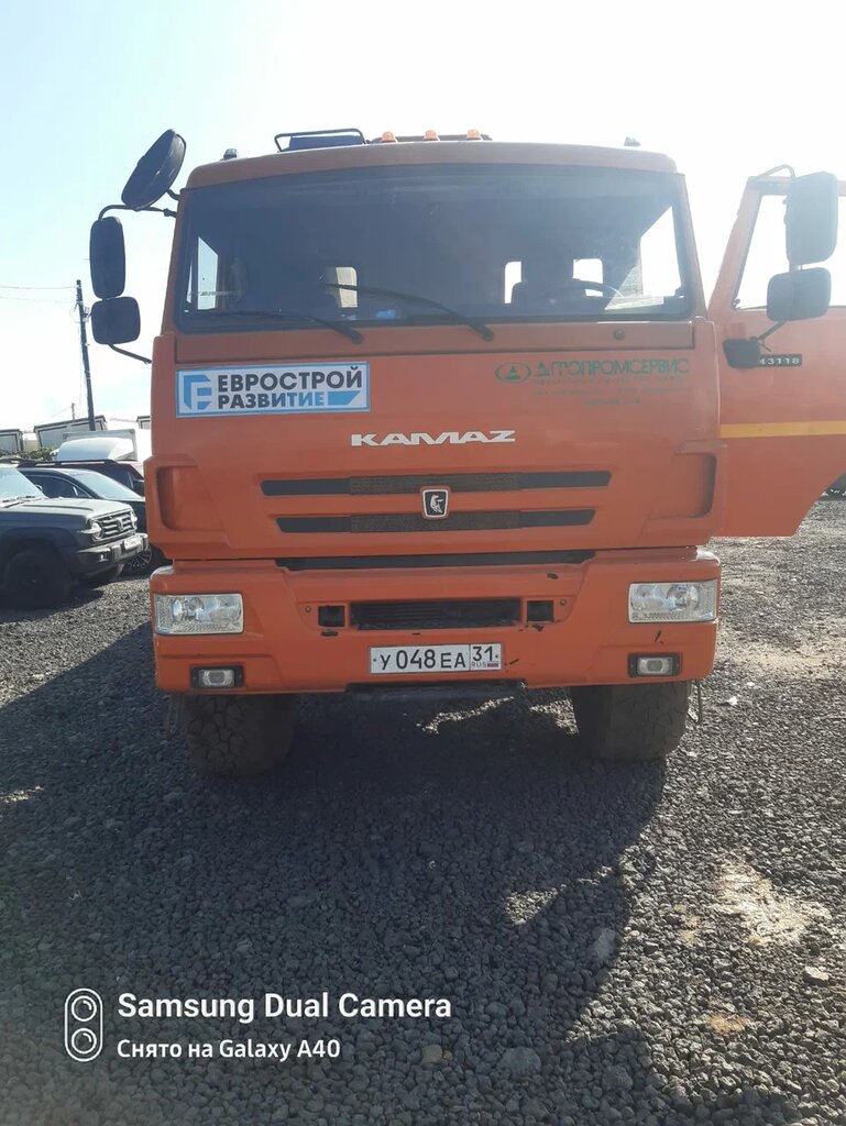 Агропромсервис 4382 на шасси КамАЗ 43118 6x6 Бортовой с КМУ 438240-02 — Б/У, 2022 г.