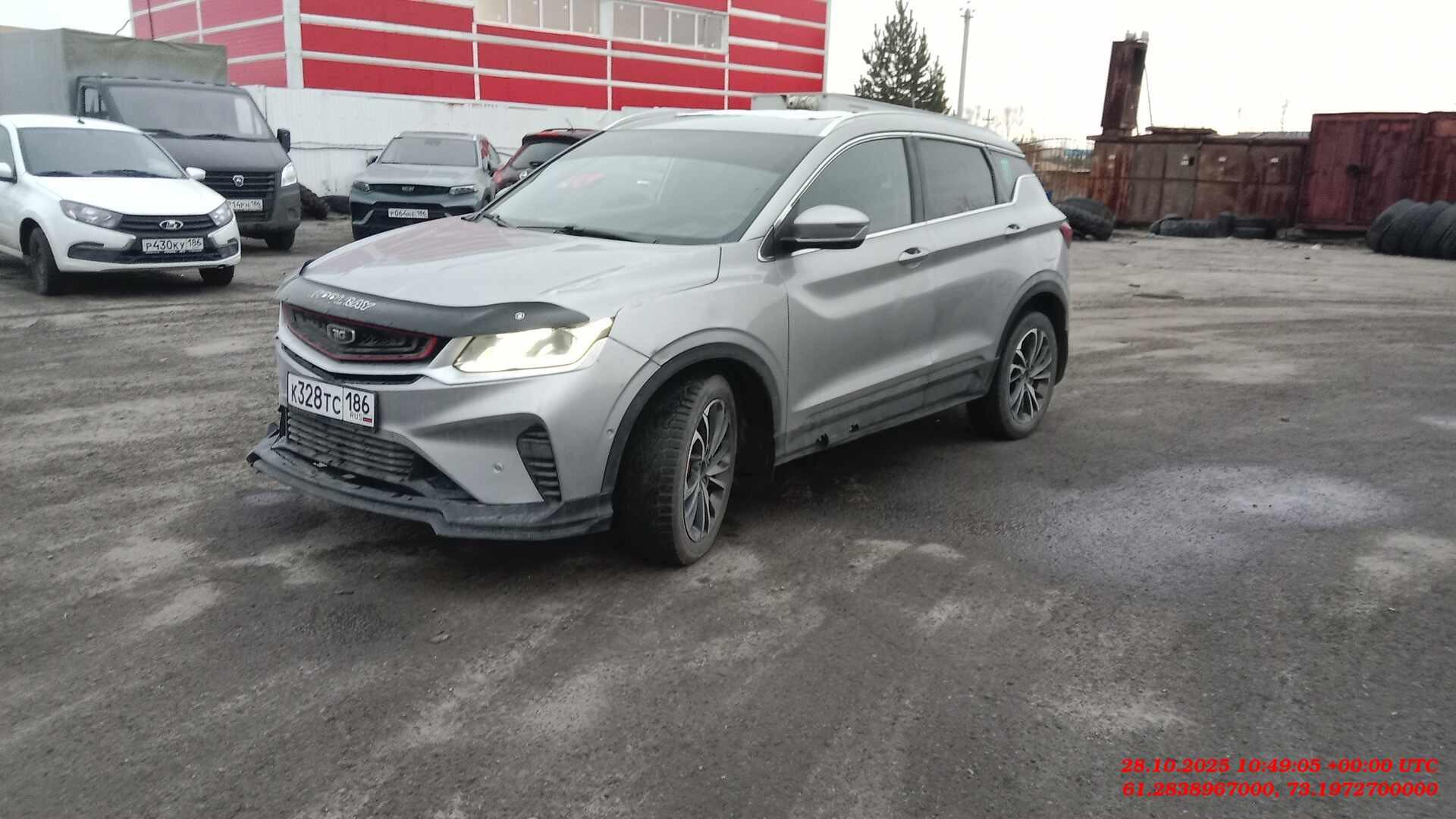 Geely Coolray — Б/У, 2022 г. (Сургут, 234502 км)