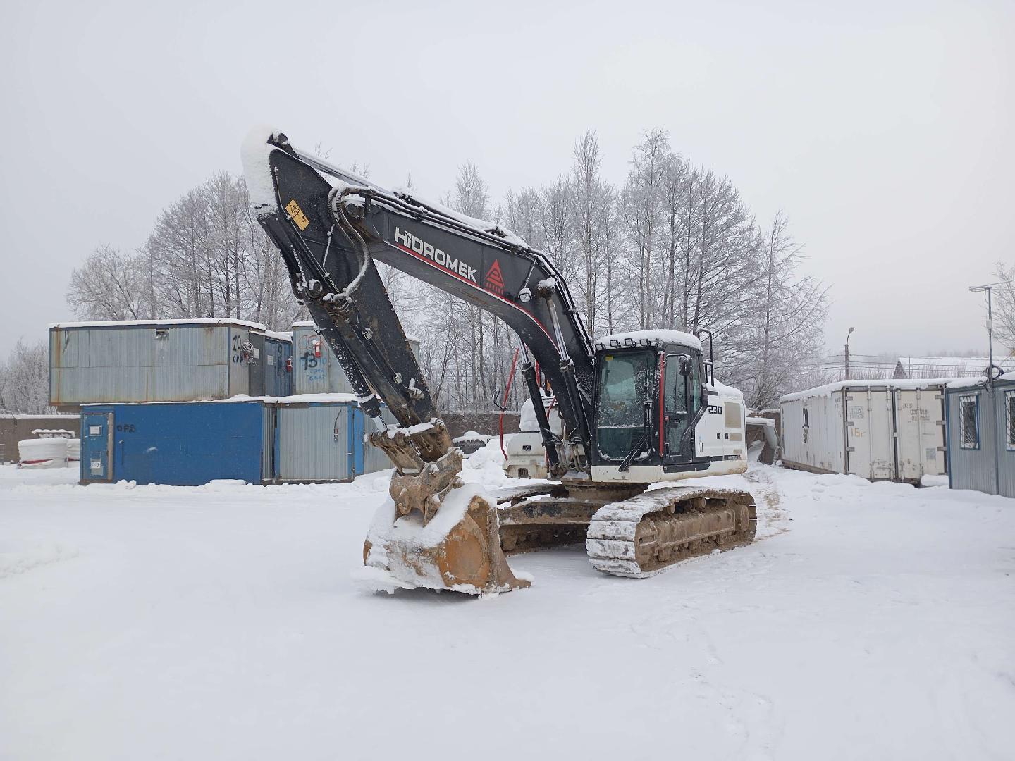 Hidromek HMK 230 LC-3 — Б/У, 2022 г. (Сестрорецк, 9330 м/ч)