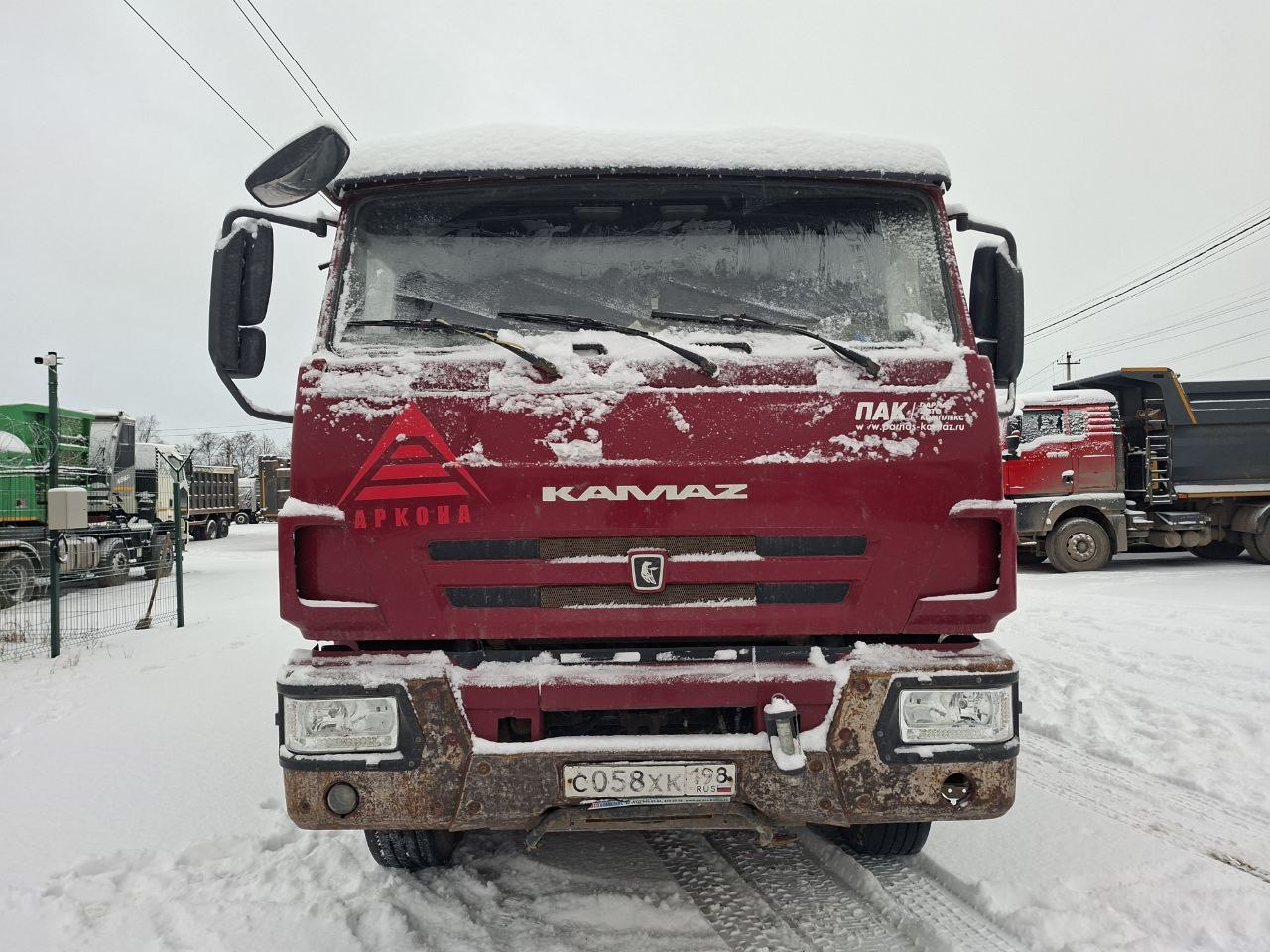 КамАЗ 65201 8x4 Самосвал 65201-7080- 49 — Б/У, 2023 г.