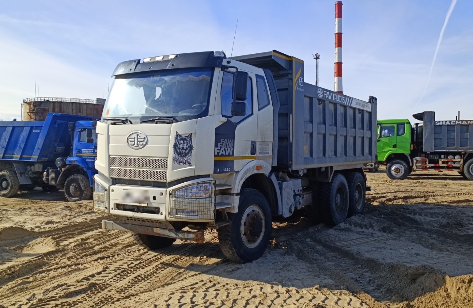 FAW CA3250P66K24L1TE5 — Б/У, 2022 г.