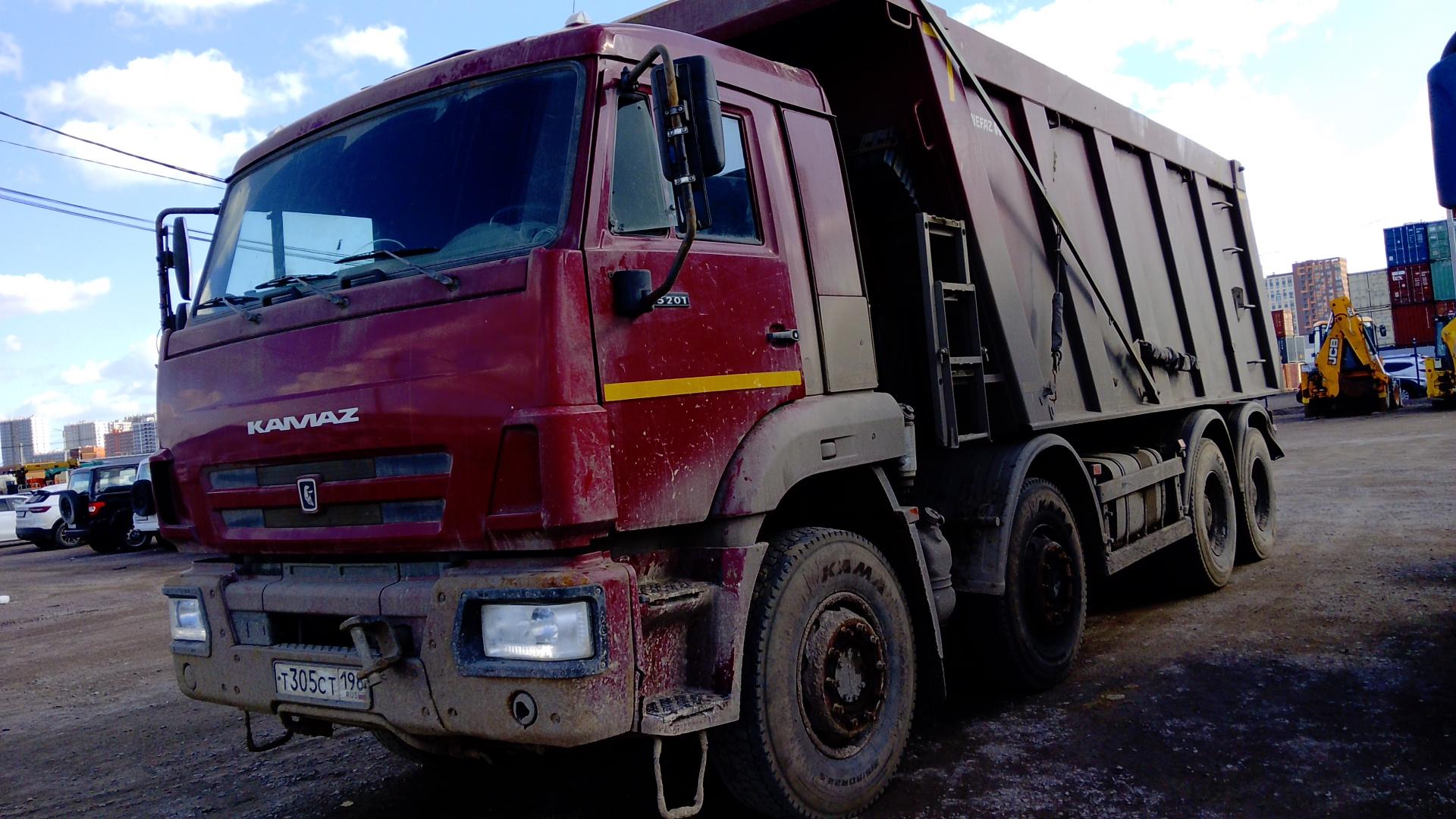 КамАЗ 65201-B5 — Б/У, 2023 г. (Санкт-Петербург, 96665 км)
