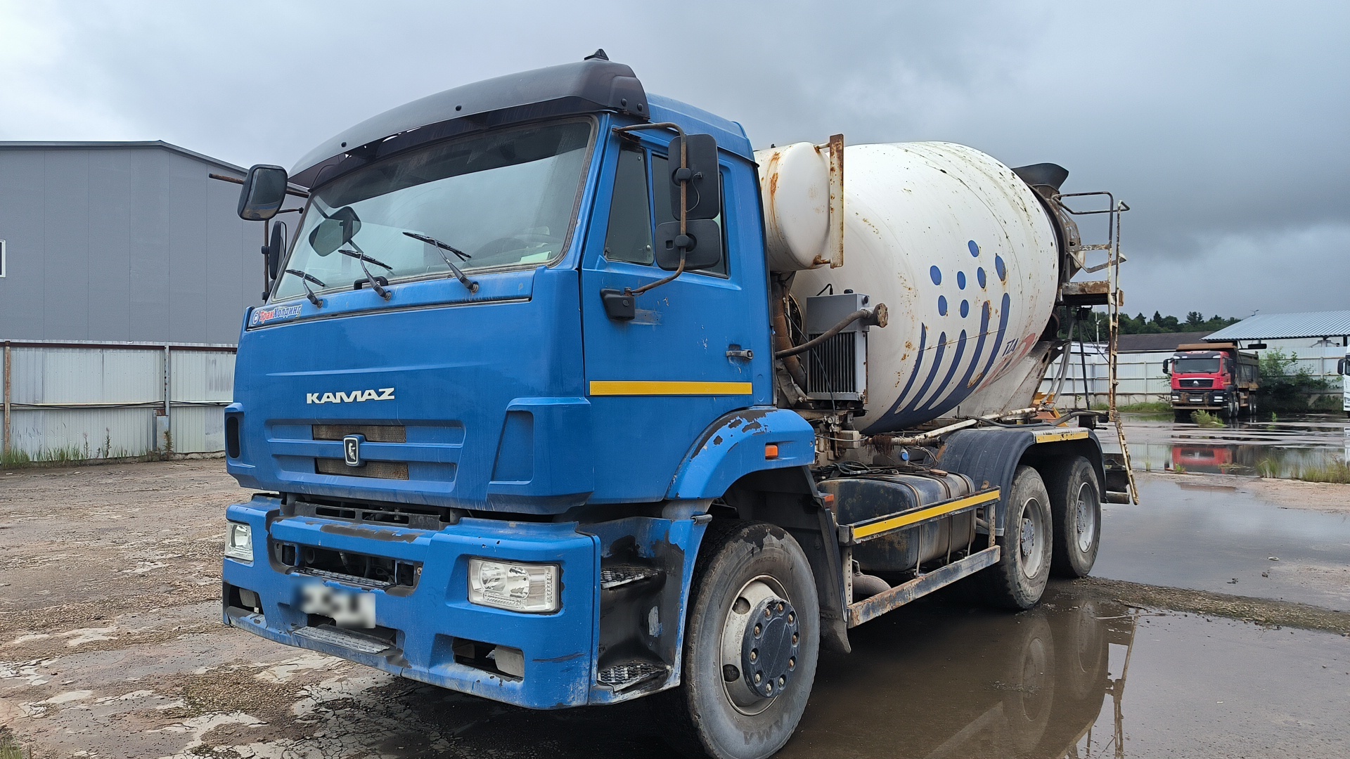 КАМАЗ 6520 6x4 Автобетоносмеситель — Б/У, 2022 г.