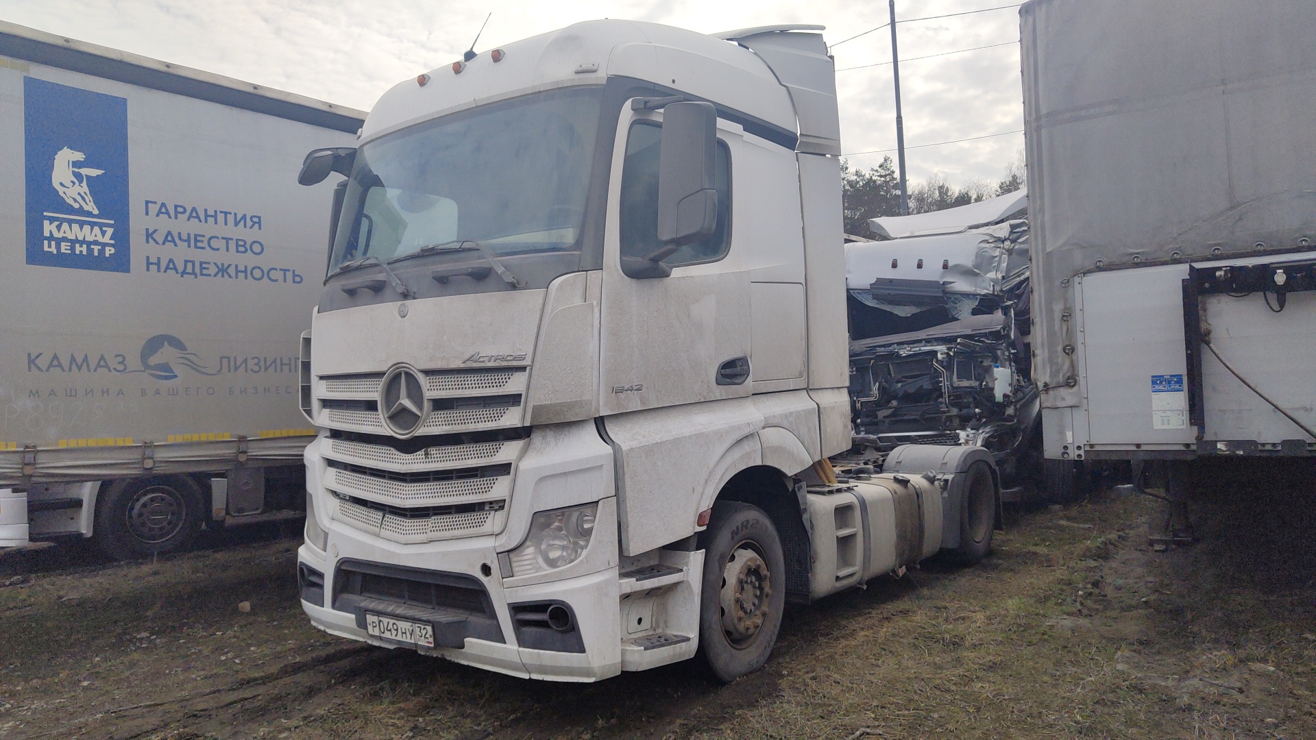 MERCEDES-BENZ Actros 1842LS 4x2 Седельный тягач — Б/У, 2018 г.