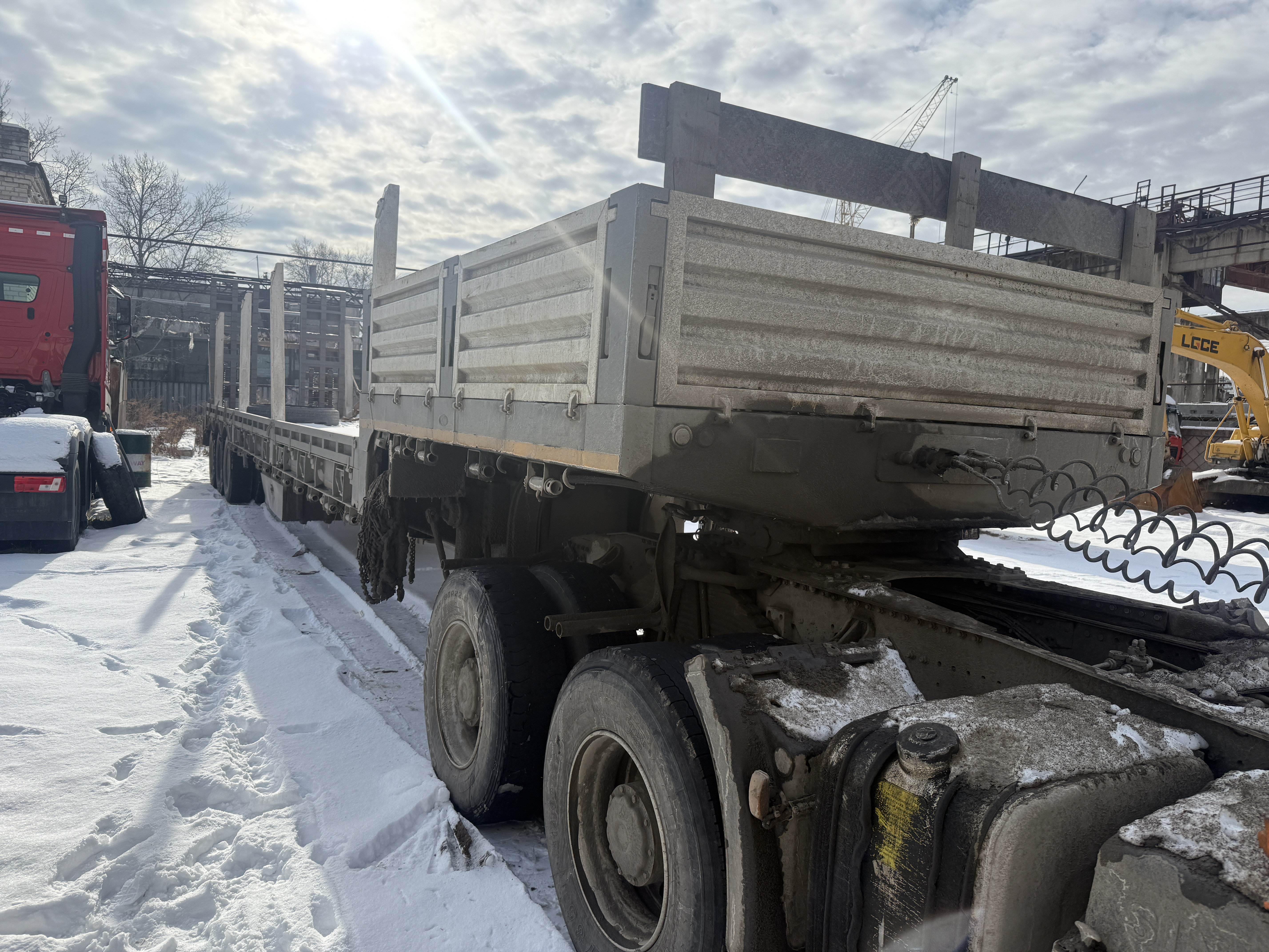 BLACKSMITH TRAILER 9222 Полуприцеп тяжеловоз 3 оси 922204 — Б/У, 2024 г.