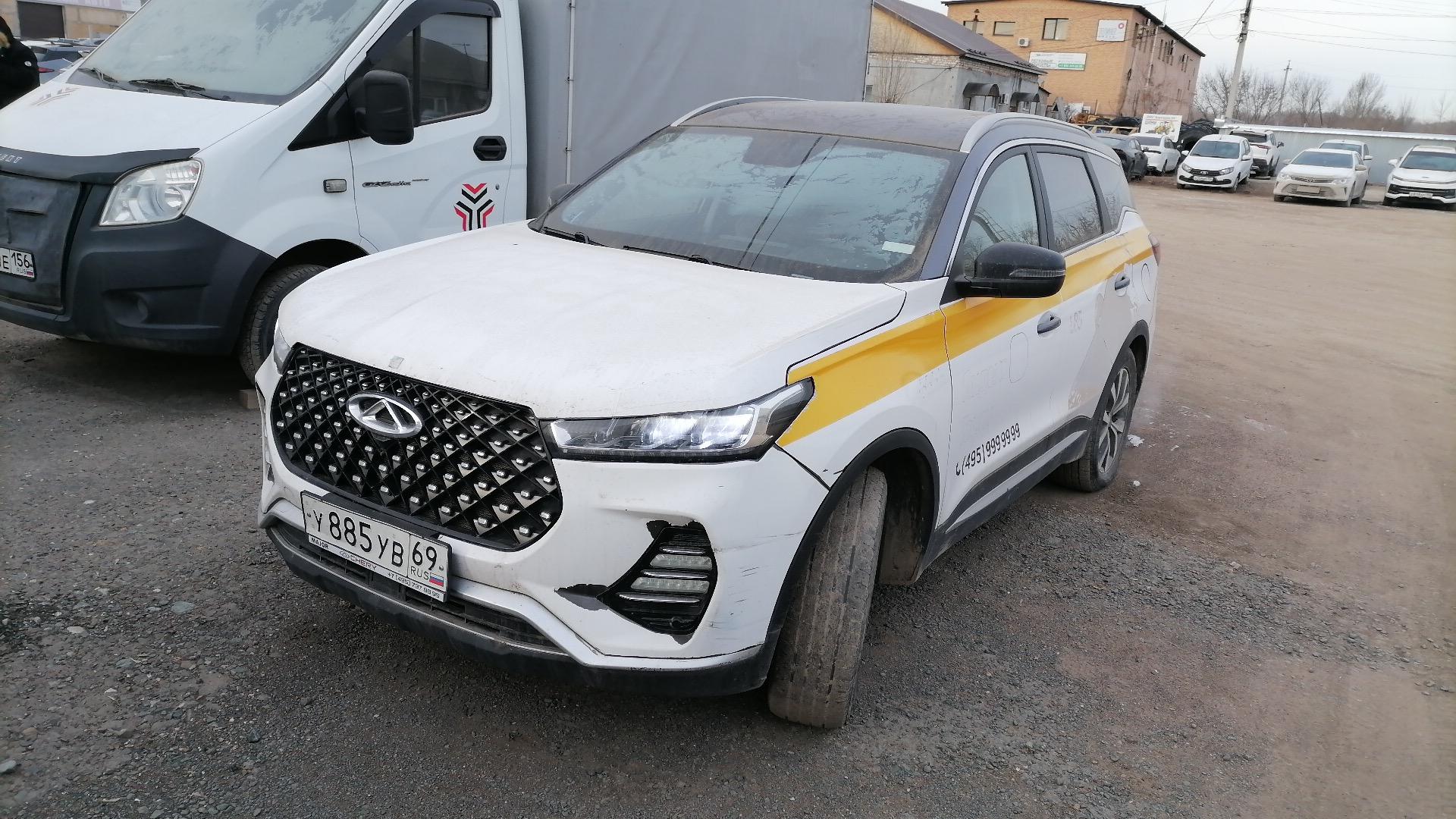 Chery Tiggo 7 PRO — Б/У, 2022 г. (Оренбург, 229898 км)