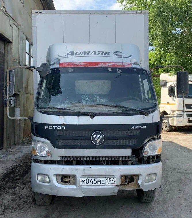 СПЕЦМОБИЛЬ-НН 3878 на шасси Foton AUMARK 4x2 Промтоварный 38786-40 — Б/У, 2017 г.
