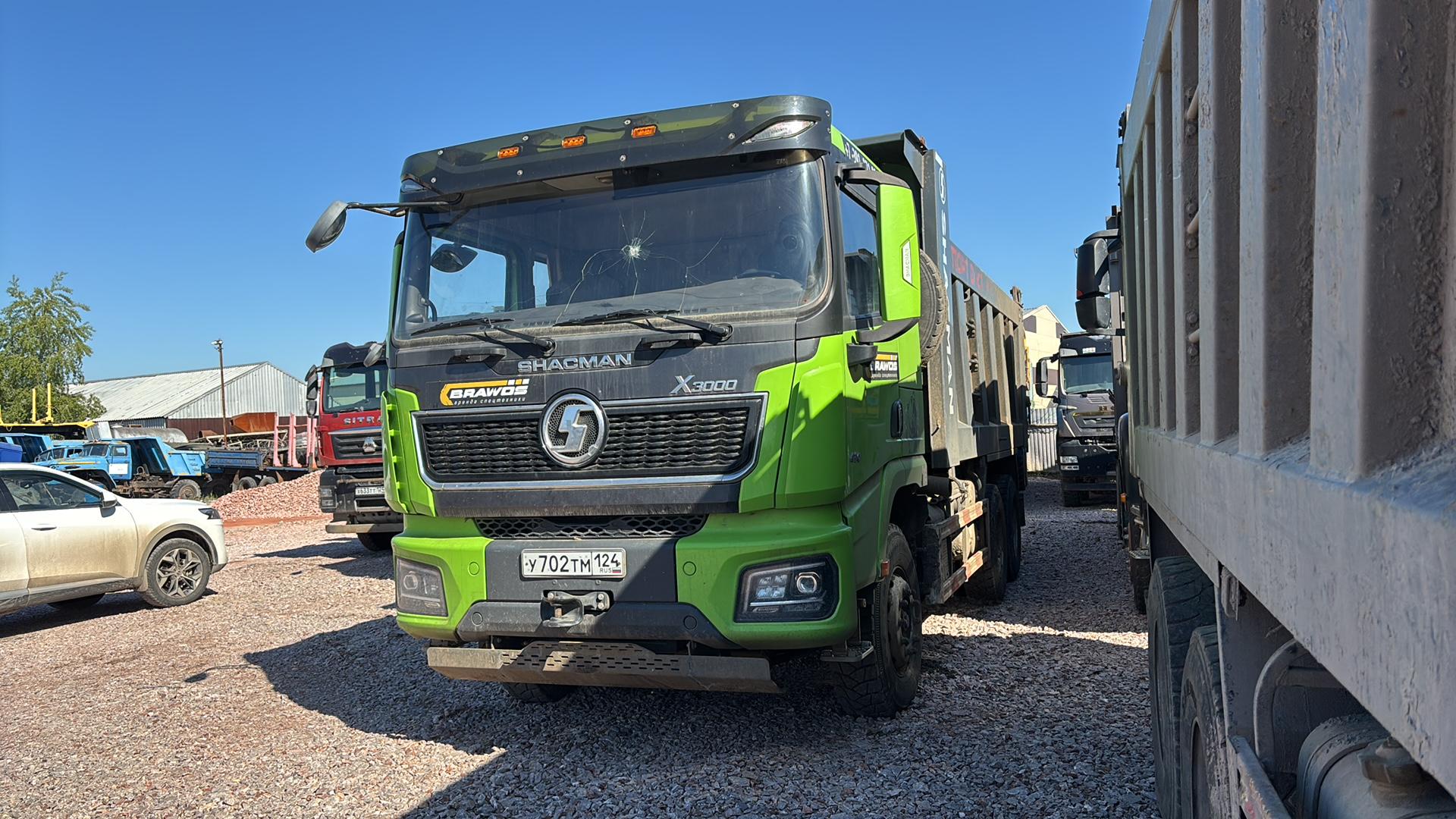 Shacman SX32586V384 — Б/У, 2023 г. (Красноярск, 115410 км)