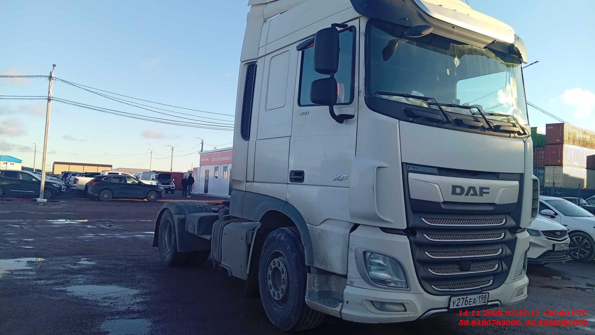 DAF XF 480 FT — Б/У, 2021 г. (Санкт-Петербург, 672062 км)