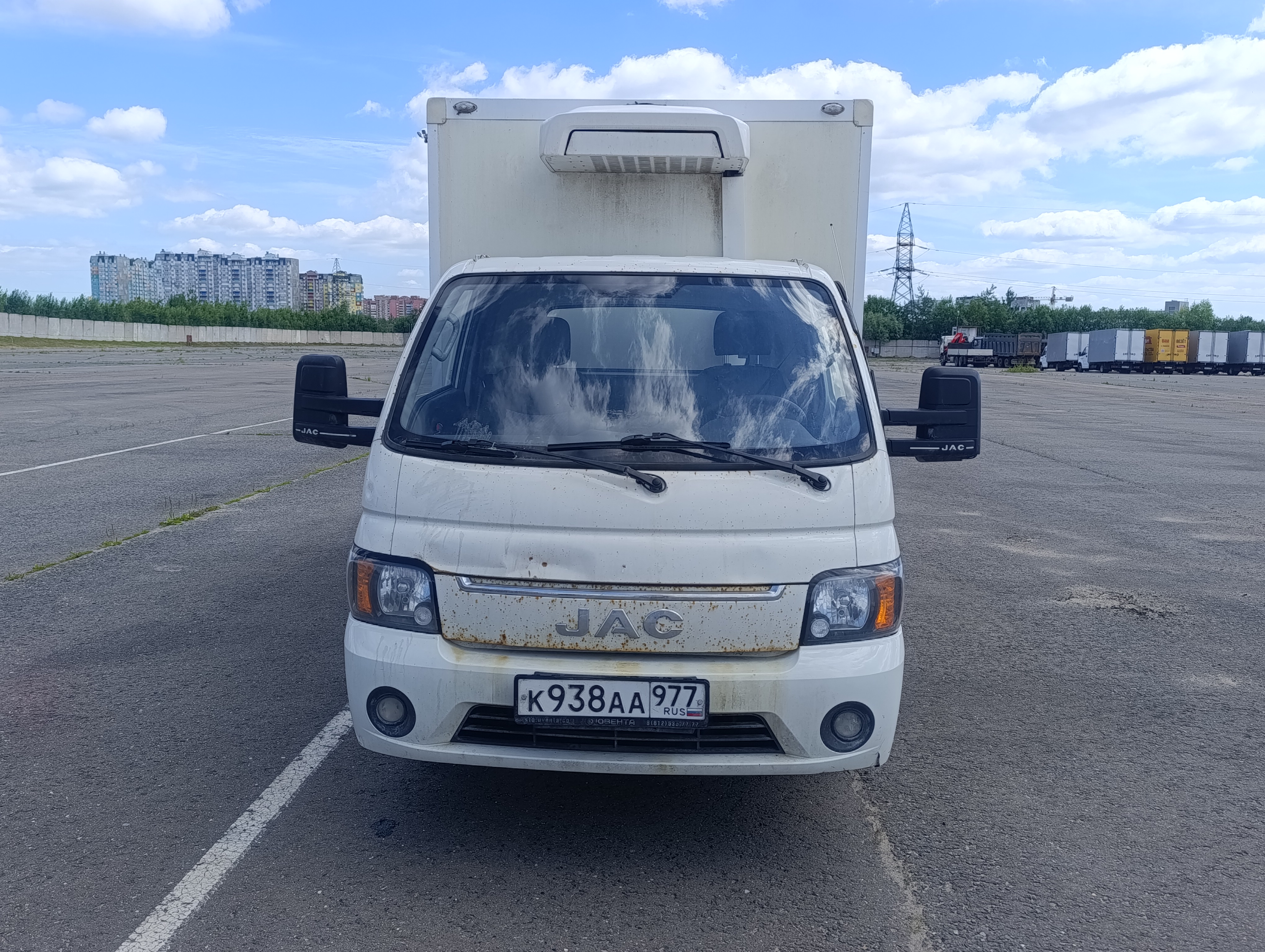 Центртранстехмаш АФ-77 на шасси JAC N35 Изотермический/рефрижератор АФ-77ACLJ-02 — Б/У, 2022 г.