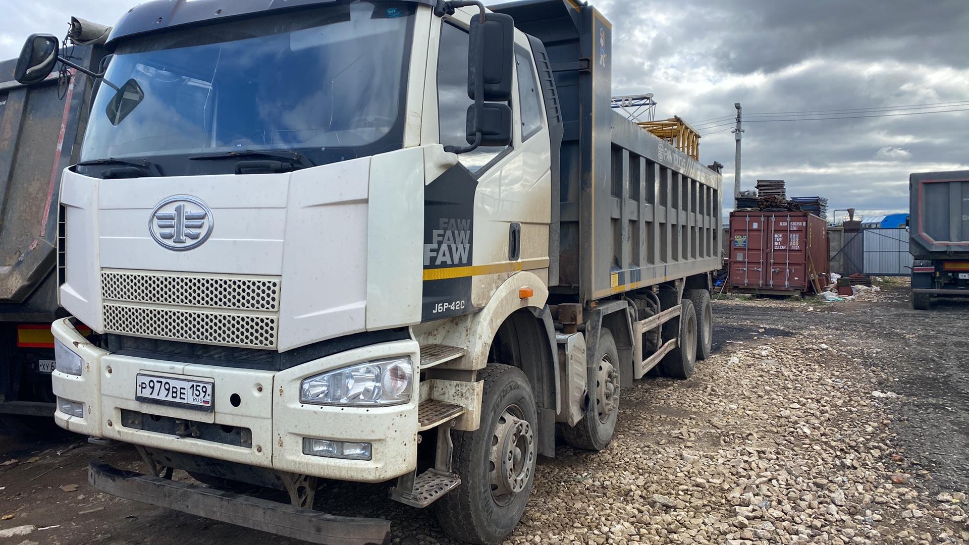 FAW (First Automotive Works) CA3310P66K24T4E5 — Б/У, 2022 г. (Пермь, 258824 км)