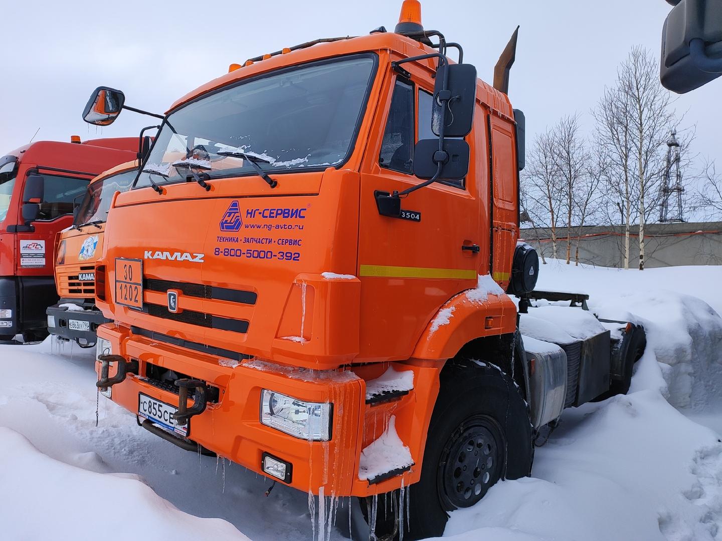 КамАЗ 53504-50 — Б/У, 2022 г. (Новый Уренгой, 80000 км)