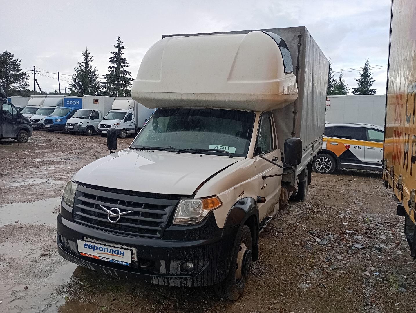 УАЗ (Ульяновский автомобильный завод, ООО) Профи однорядная кабина — Б/У, 2021 г. (Московская область, 269917 км)