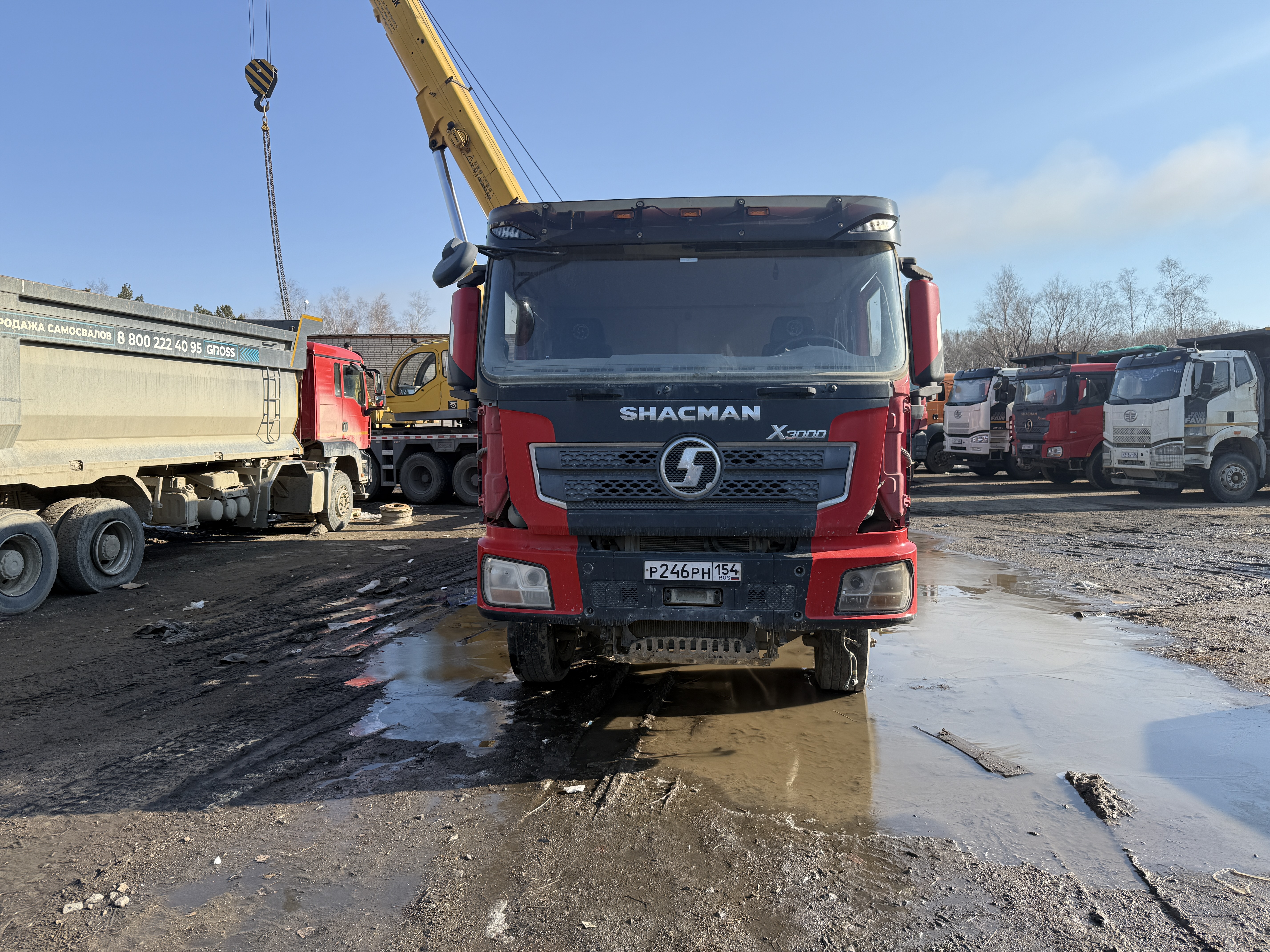 Shacman (Shaanxi) SX 8x4 Самосвал SX33186V366 — Б/У, 2023 г.