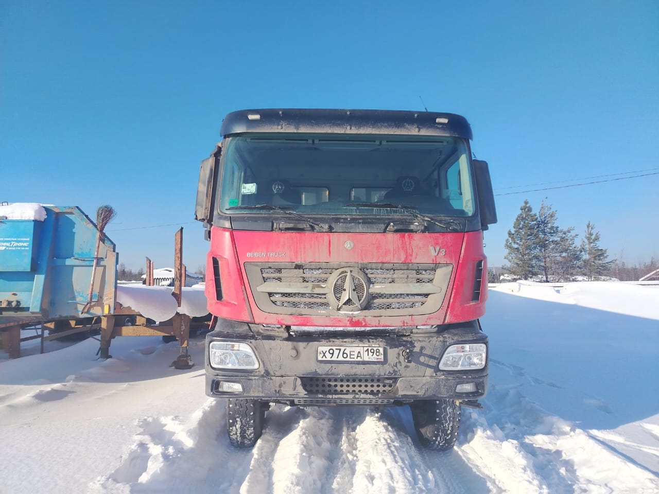 BEIBEN BBTR 8x4 Самосвал 4143K — Б/У, 2024 г.