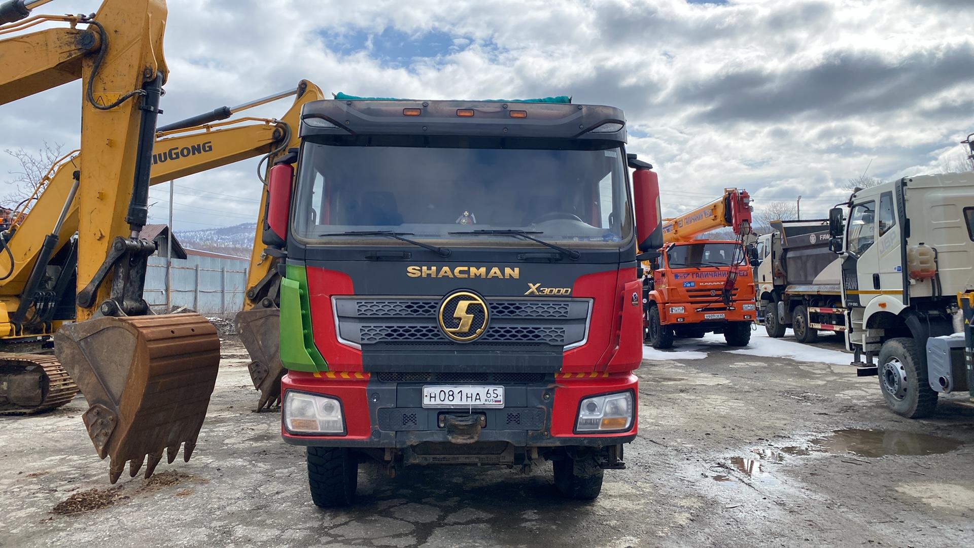 Shacman SX33186V366 — Б/У, 2022 г. (Южно-Сахалинск, 220000 км)