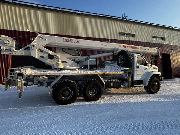 Челябинский механический завод (ЧМЗ) КС-5573 на шасси Ural NEXT 4320 6x6 Автокран 6929H0-1 — Б/У, 2022 г.