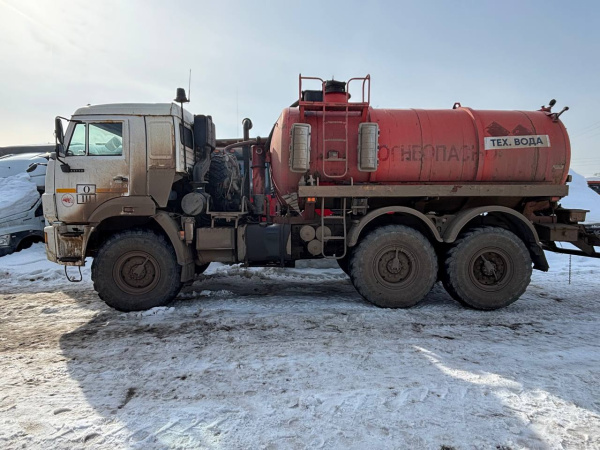 КамАЗ 43118 6x6 Автоцистерна нефтепромысловая 467612-07 — Б/У, 2017 г.