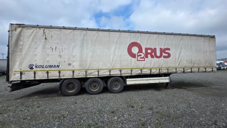 KOLUMAN S Полуприцеп шторный — Б/У, 2017 г.