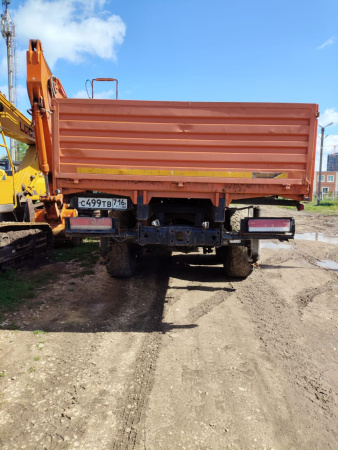 КамАЗ 43118 6x6 Бортовой с КМУ КМА-150-5 — Б/У, 2021 г.