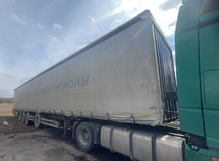ТОНАР 97882 Полуприцеп шторный — Б/У, 2020 г.