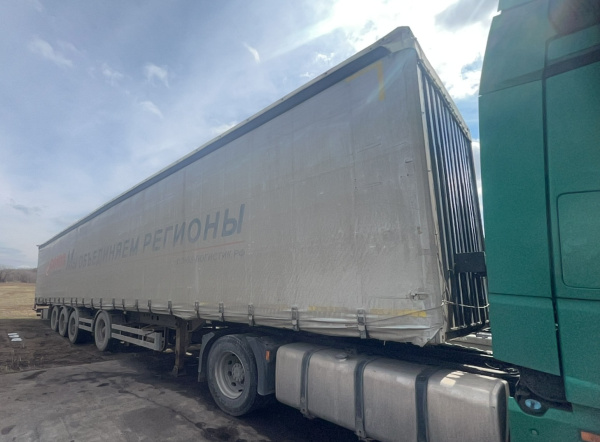 ТОНАР 97882 Полуприцеп шторный — Б/У, 2020 г.