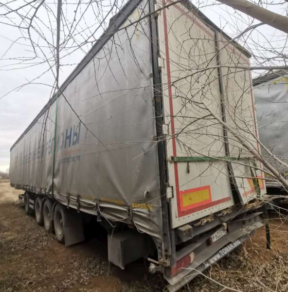 ТОНАР 97882 Полуприцеп шторный — Б/У, 2020 г.